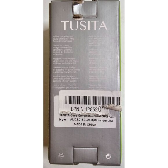 Tusita Silicone Case For Garmin Handheld GPS Accessories AMC5215BLACK - Picture 6 of 7